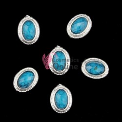 Decoratiuni 3D Metalice 181 Medalion CN cu Piatra 